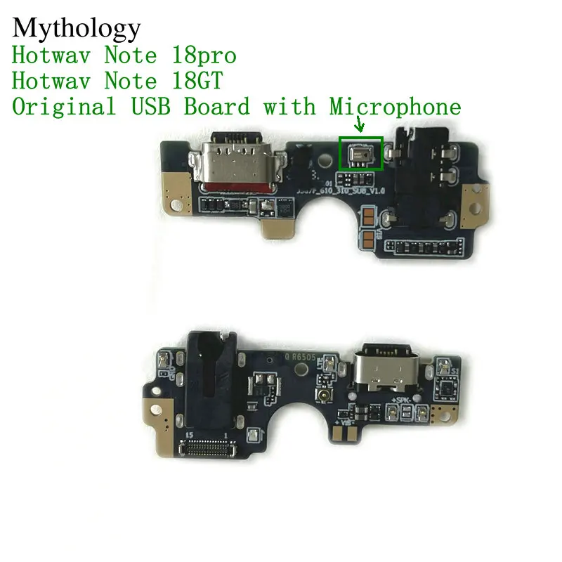 Original USB Board For HOTWAV Note 18 Note 18GT Microphone Charger Circuits Dock Connector Mobile Phone Accessories