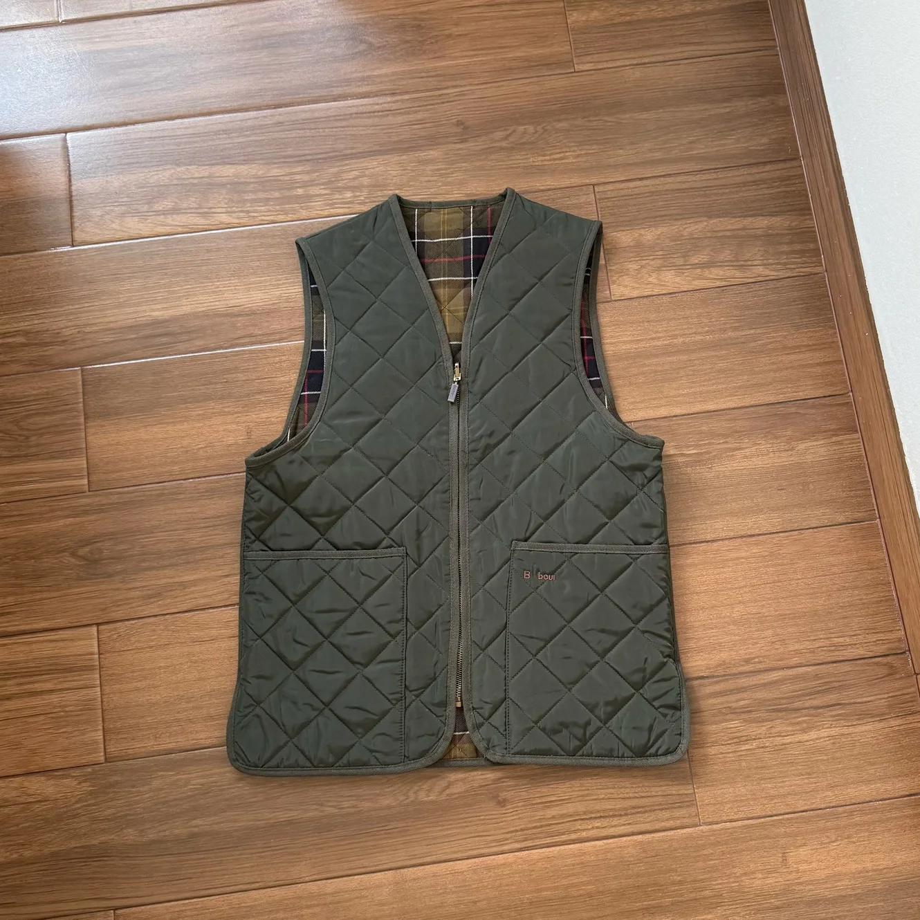 

American Retro Cotton Vest Casual Patchwork Men's Women's Jaet Inner Warm Aby Stand Fit Zipper Closure Color