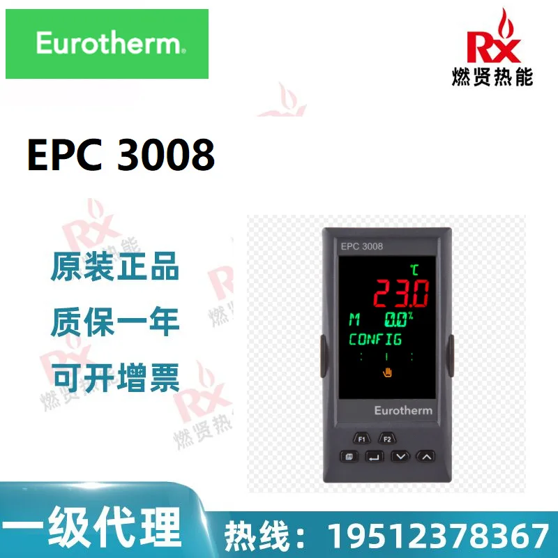 

2025 20 в наличии, Великобритания Eurotherm измеритель контроля углерода термостат EPC 3008, оригинальный, новый