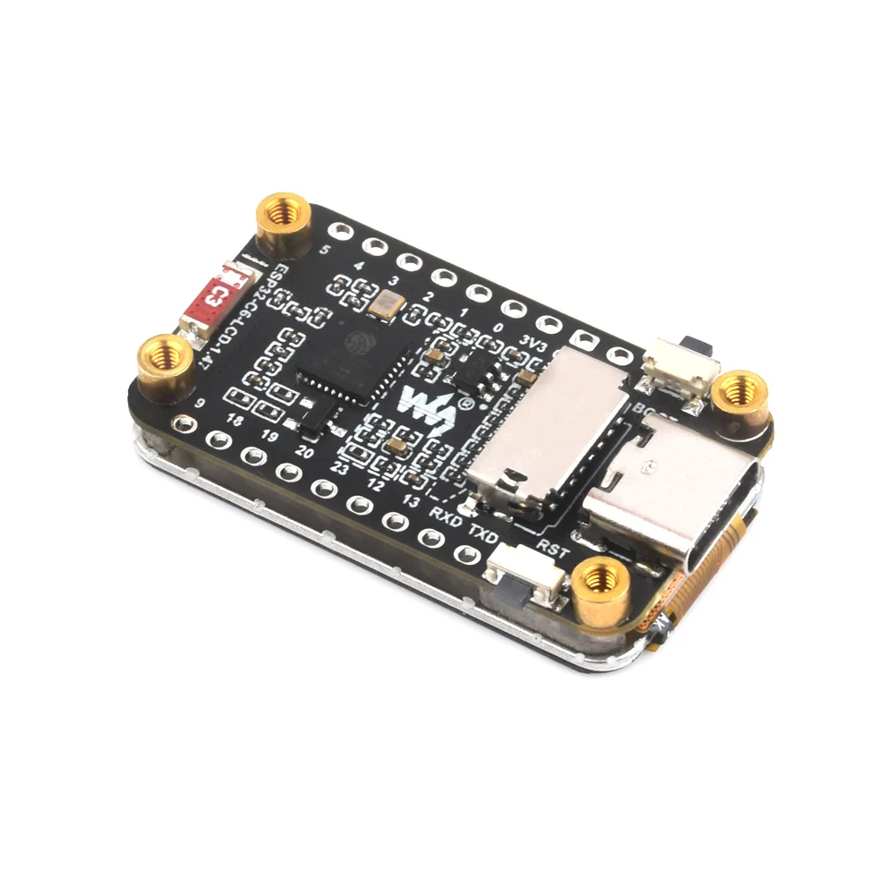 บอร์ดพัฒนา Waveshare ESP32-C6 หน้าจอ 1.47 นิ้ว 172x320 262K โปรเซสเซอร์แบบ Single-Core 160MHz รองรับ WiFi 6 และ Bluetooth ขนาด 1.47 นิ้ว