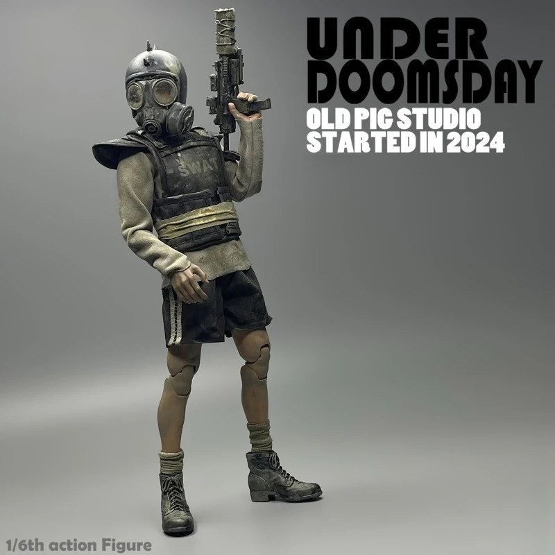 

In Stock 1/6 Scale Male Soldier Resident Evil DIY Bulk Parts Action Figures Body Scene Accessories