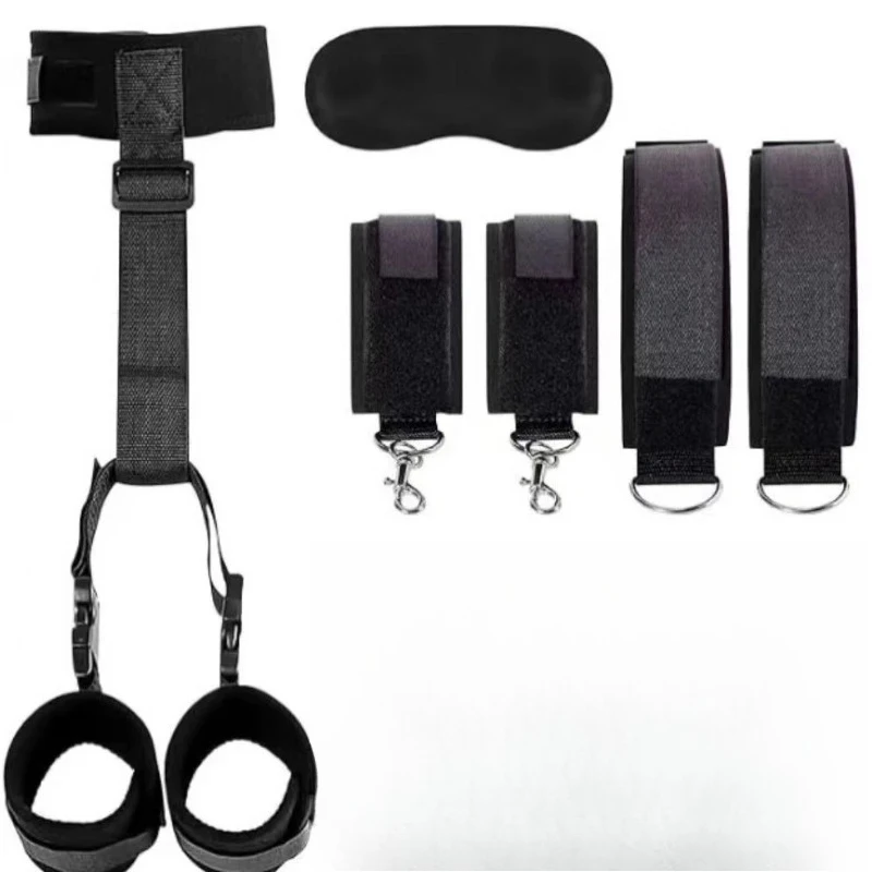 Bondage Straps, Husband and Wife Bedding Sex Products, Hand and Leg Straps, Conditioning, Erotic SM, Backhand Handcuffs