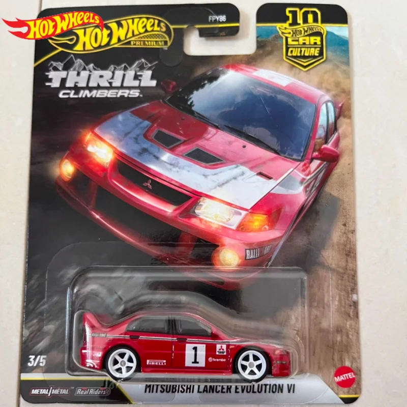 

Hot Wheels 1:64 Премиум Fpy86 Thrill Climbers Subaru Porsche Lancer Evo Lancia Benz 300, литые под давлением модели автомобилей, коллекционные подарки, игрушки