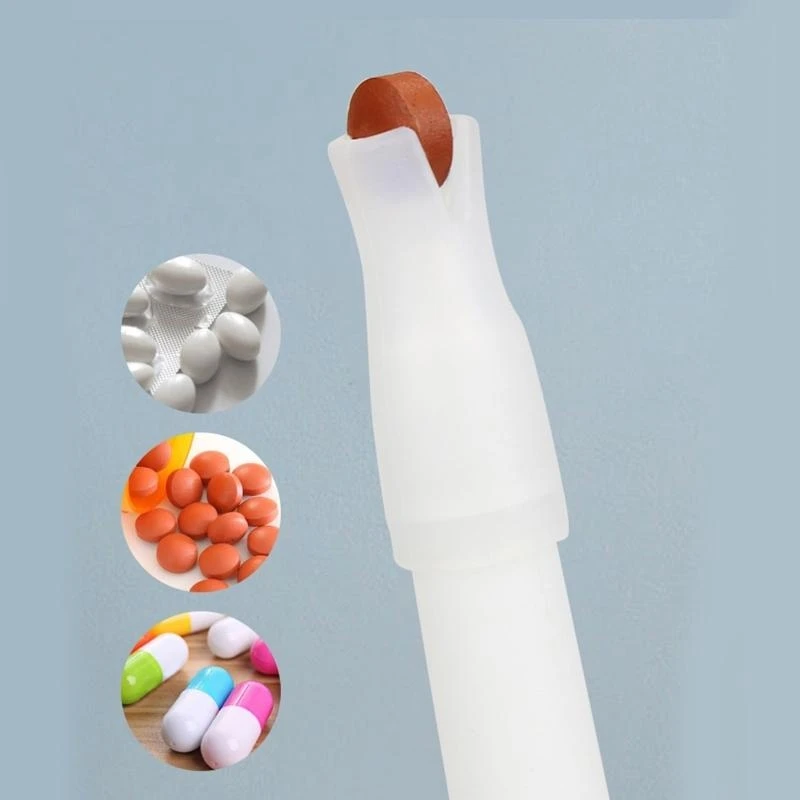 Pet for Pill with Silicone Tip Pet Pills Tablets Dispenser Popper Medical Feeding Tool for Cats Dogs