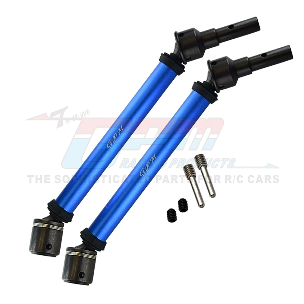 GPM Metal Front Rear CVD Driveshaft Drive Shafts 8650 8652 8653 for Traxxas 1/10 E REVO E-Revo 2.0 86086-4 Upgrade Accessories