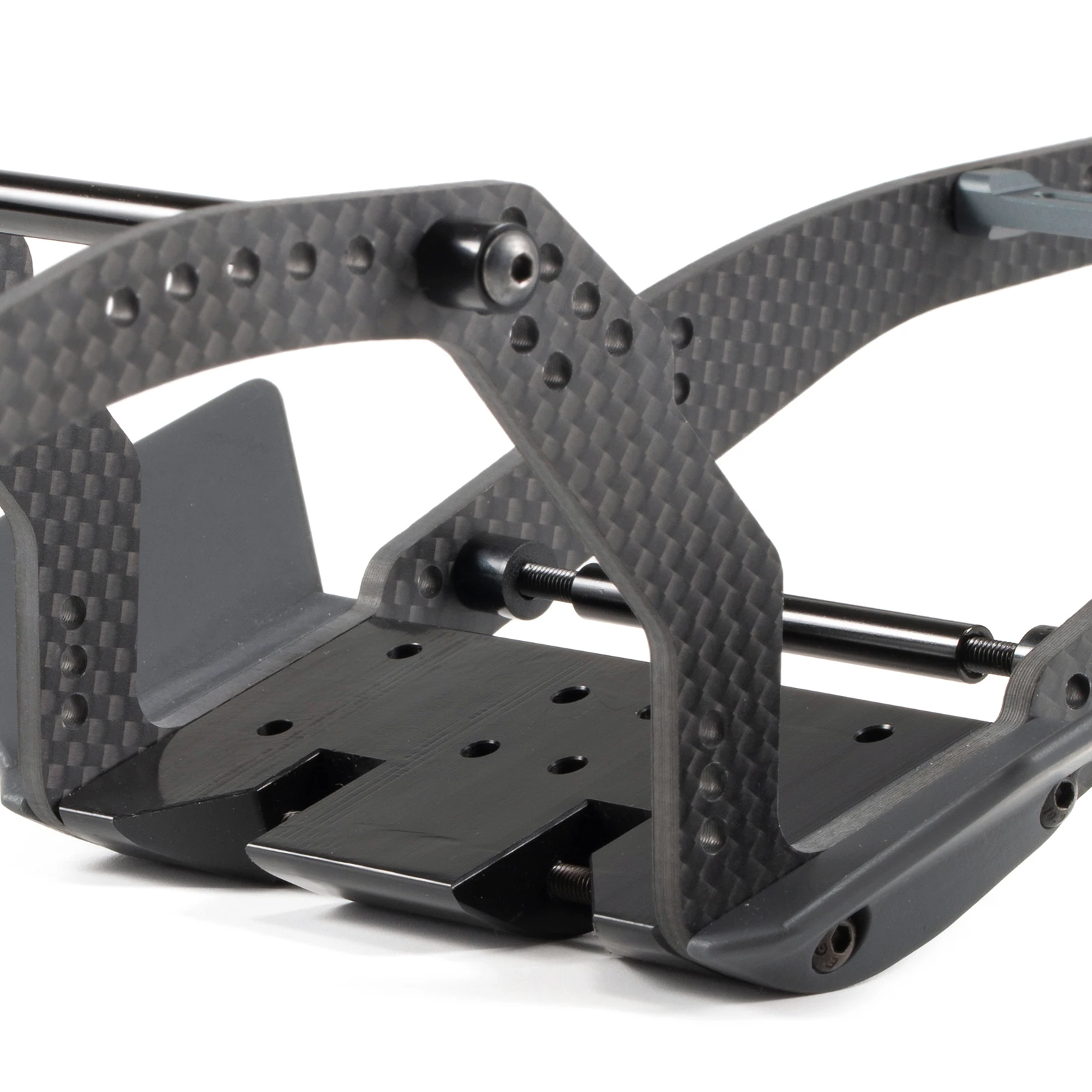 Performance Carbon Fiber LCG Chassis and Links Kit for Capra Axle Custom Build Comp Rigs 1/10 RC Crawler Upgrade