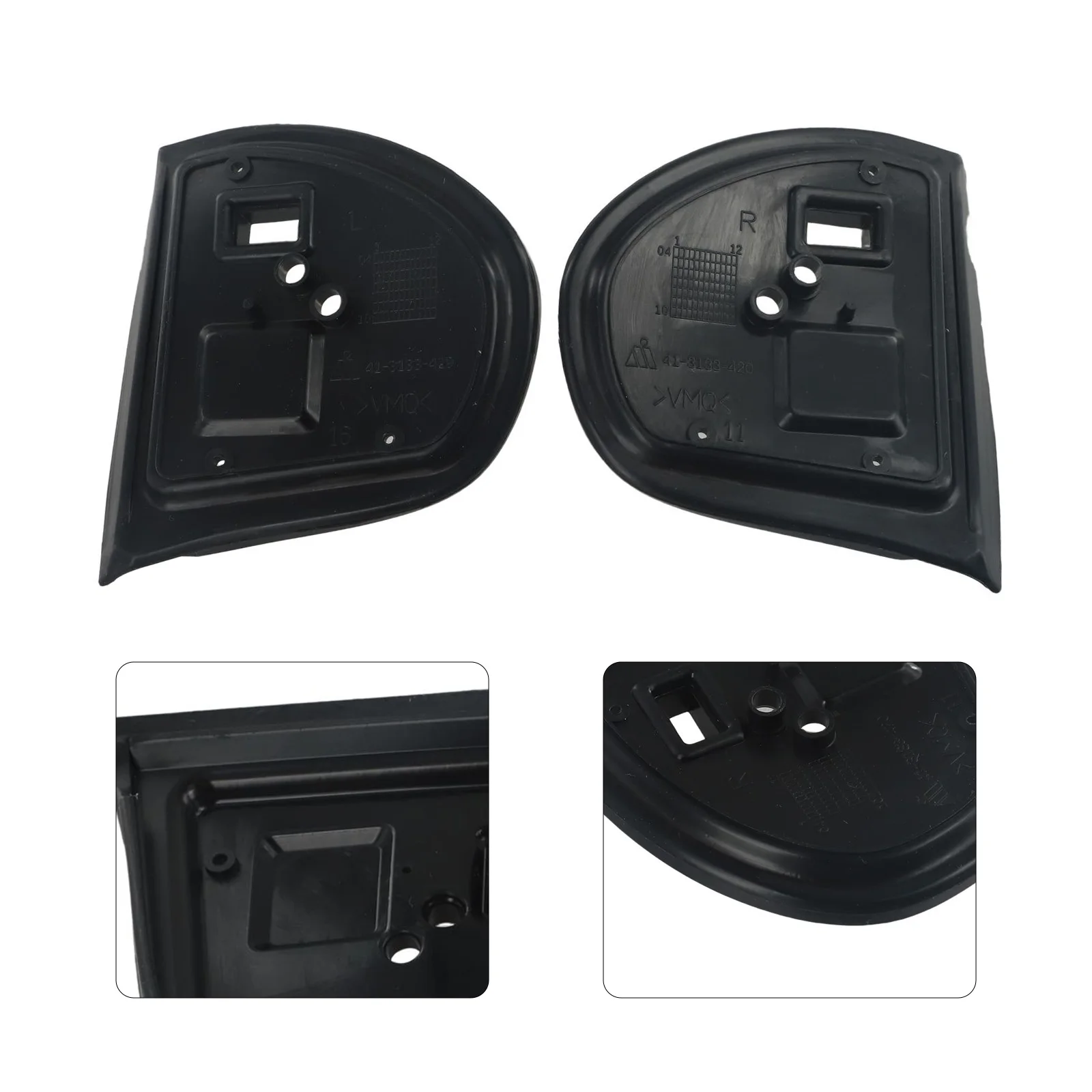 

2pcs Rear View Mirror Gasket For Mercedes For E-Class WS211 For Mercedes For C-Class WS203 -2011 A413131418 A413133420 Parts