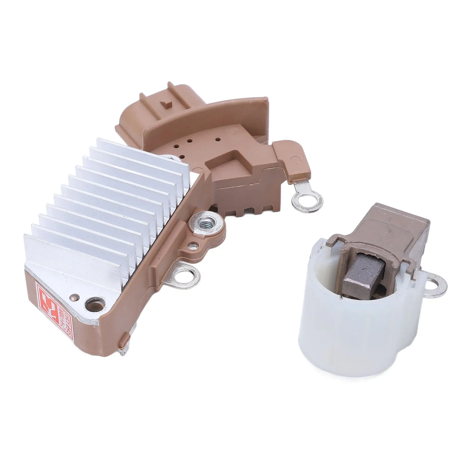 

Alternator 1260001870 2770020050 Alternator Regulator Alternator Voltage Regulator with Brush Holder 1260001810 Replacement for