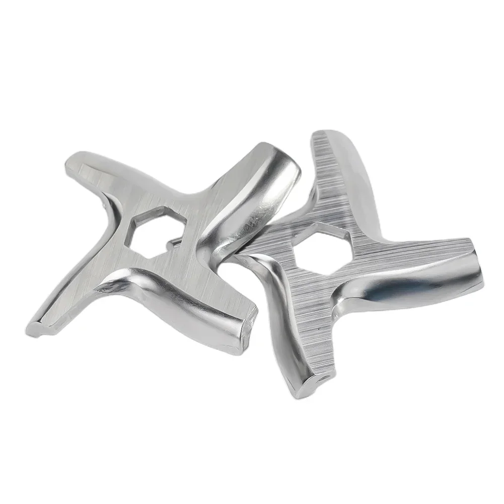Utensilios de cocina eléctricos, hoja de picadora para Moulinex 42mm, 2 uds., piezas de picadora de carne, accesorios de repuesto de alta calidad