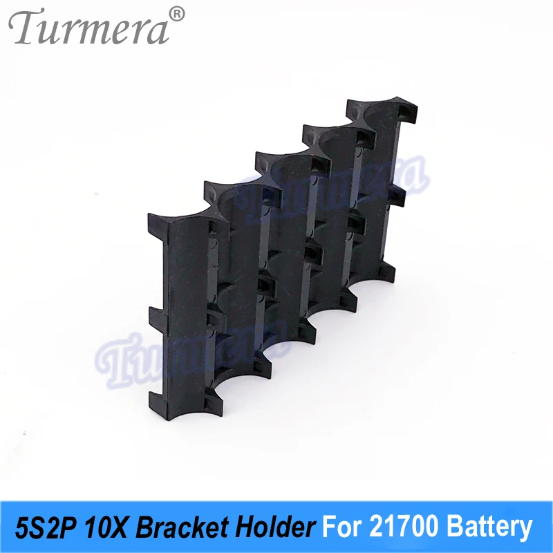 Hammera-電動自転車用バッテリーホルダー,10個,5s2p,10x 21700,36v,48v,電動自転車またはスクーター用の21700バッテリーホルダー