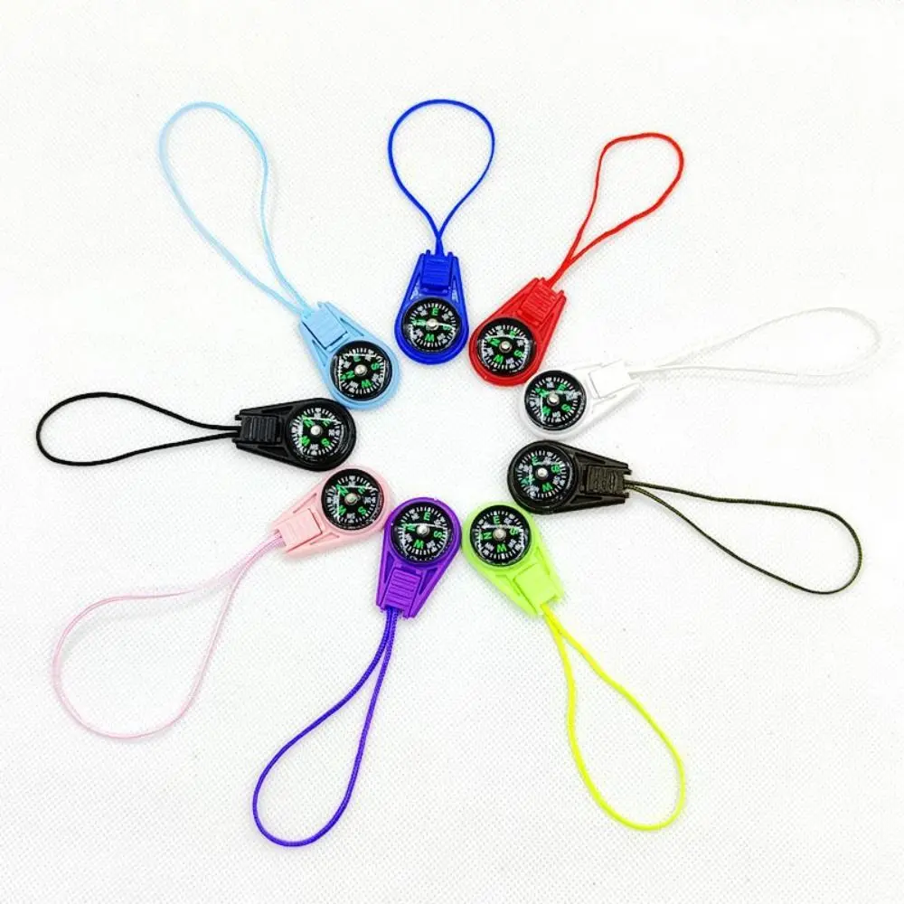 

Waterproof Mini Survival Compass Multifunctional Keepsake Pocket Compass Durable Plastic Camping Compass Bag Accessory