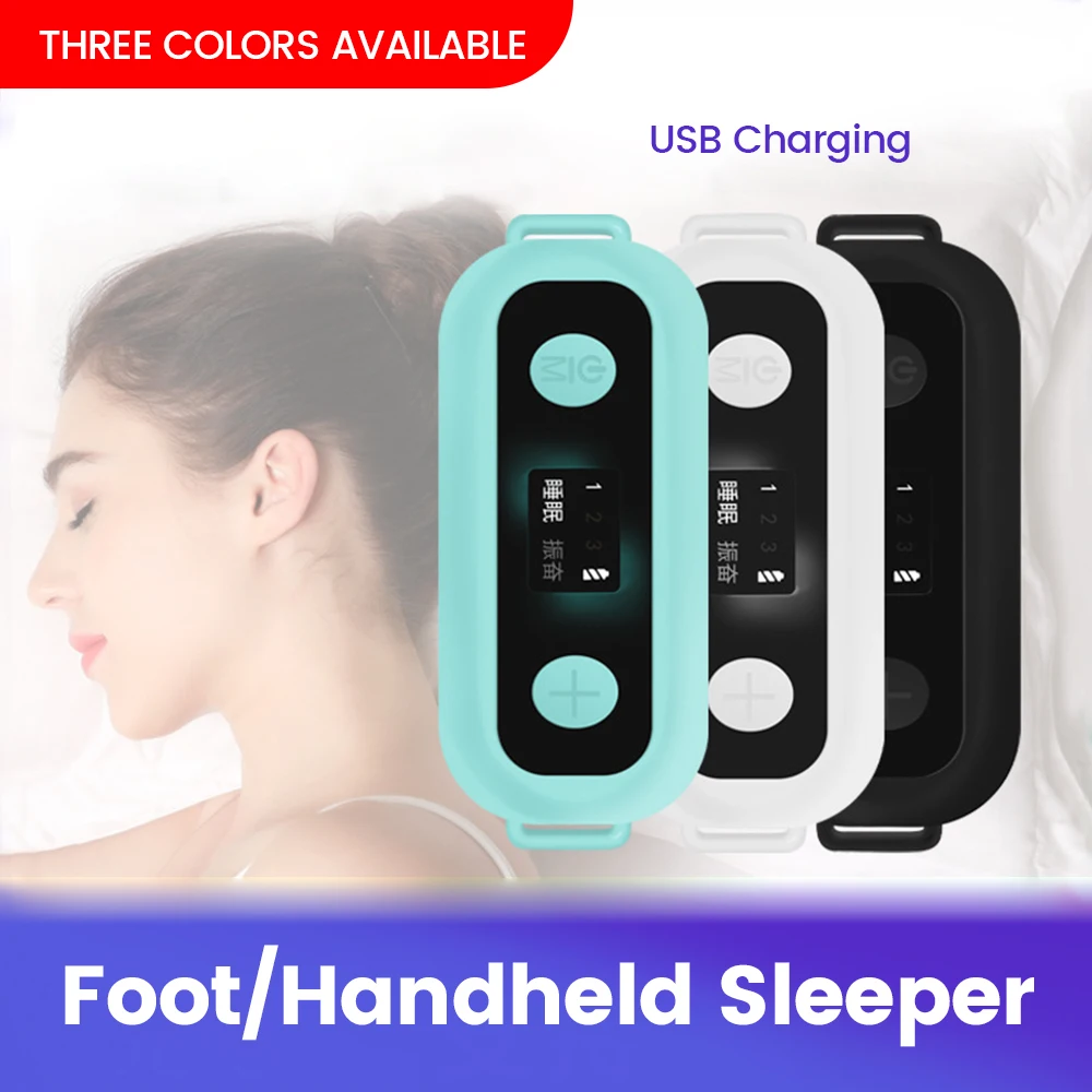 New Sleeping massager Holding Sleep Aid Instrument Pressure Relief Sleep Device Hand Foot Massager Sleep Anxiety Therapy Massage