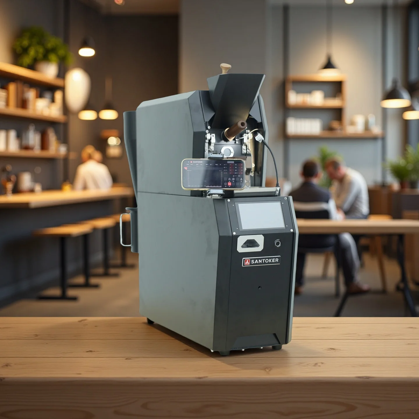 Wintop 100g 300g 500g 700g Automatic Coffee Roaster Small Household Coffee Bean Roasting Equipment