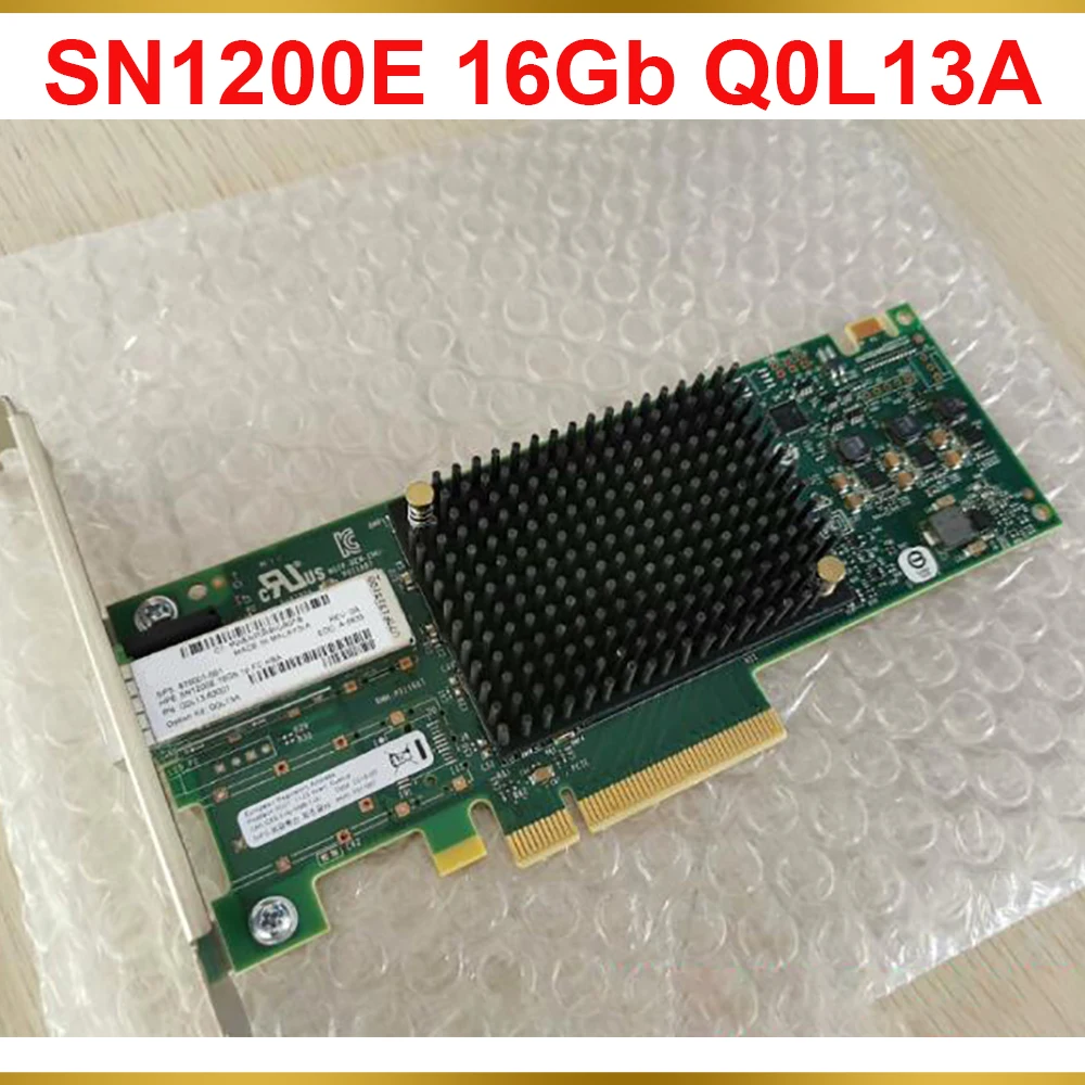 For HP SN1200E 16Gb 1P FC Single Port HBA Card 870001-001 Q0L13A