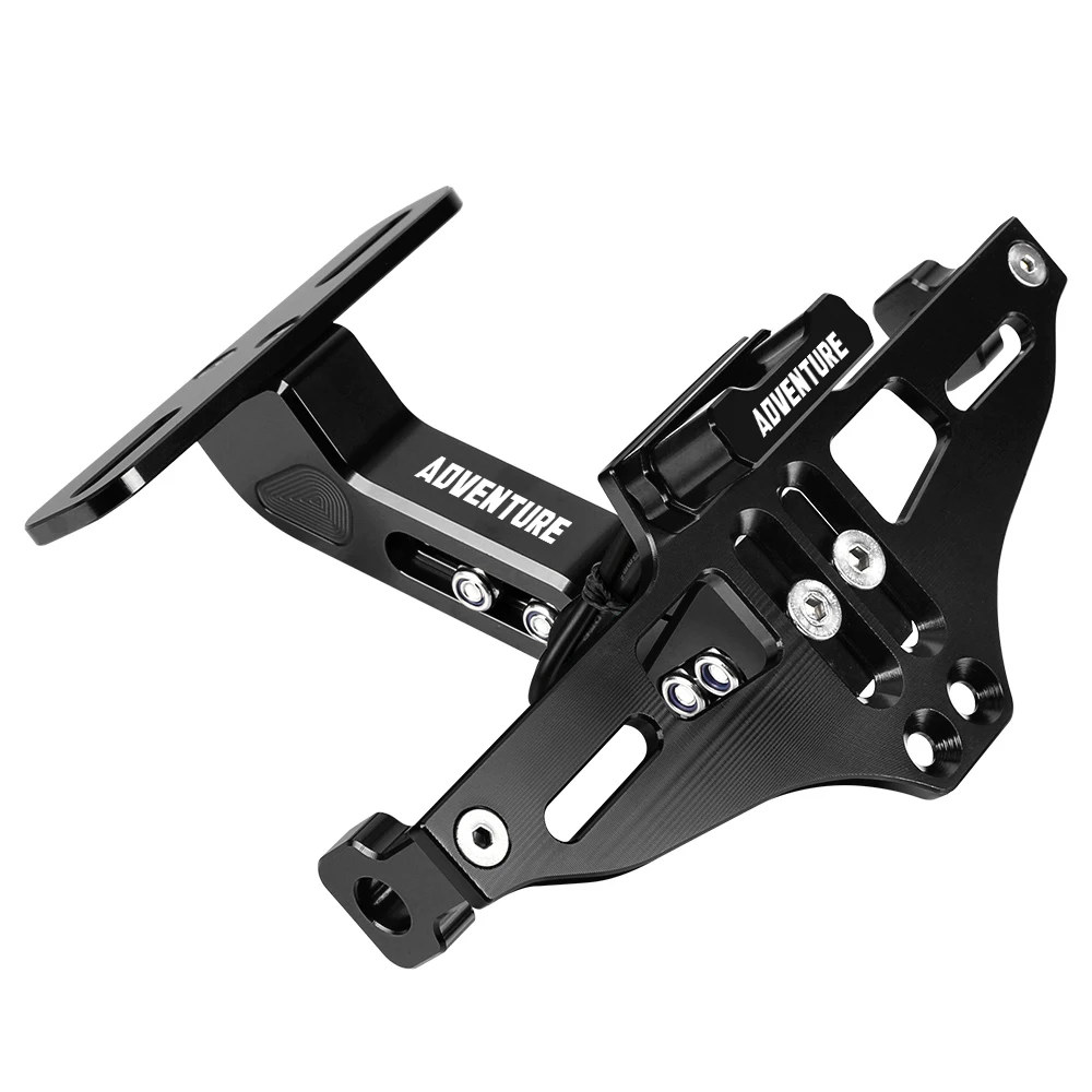

For 390 490 890 990 1050 1090 ADVENTURE Turn Signal Light Adjustable Tail Eliminator License Plate Bracket
