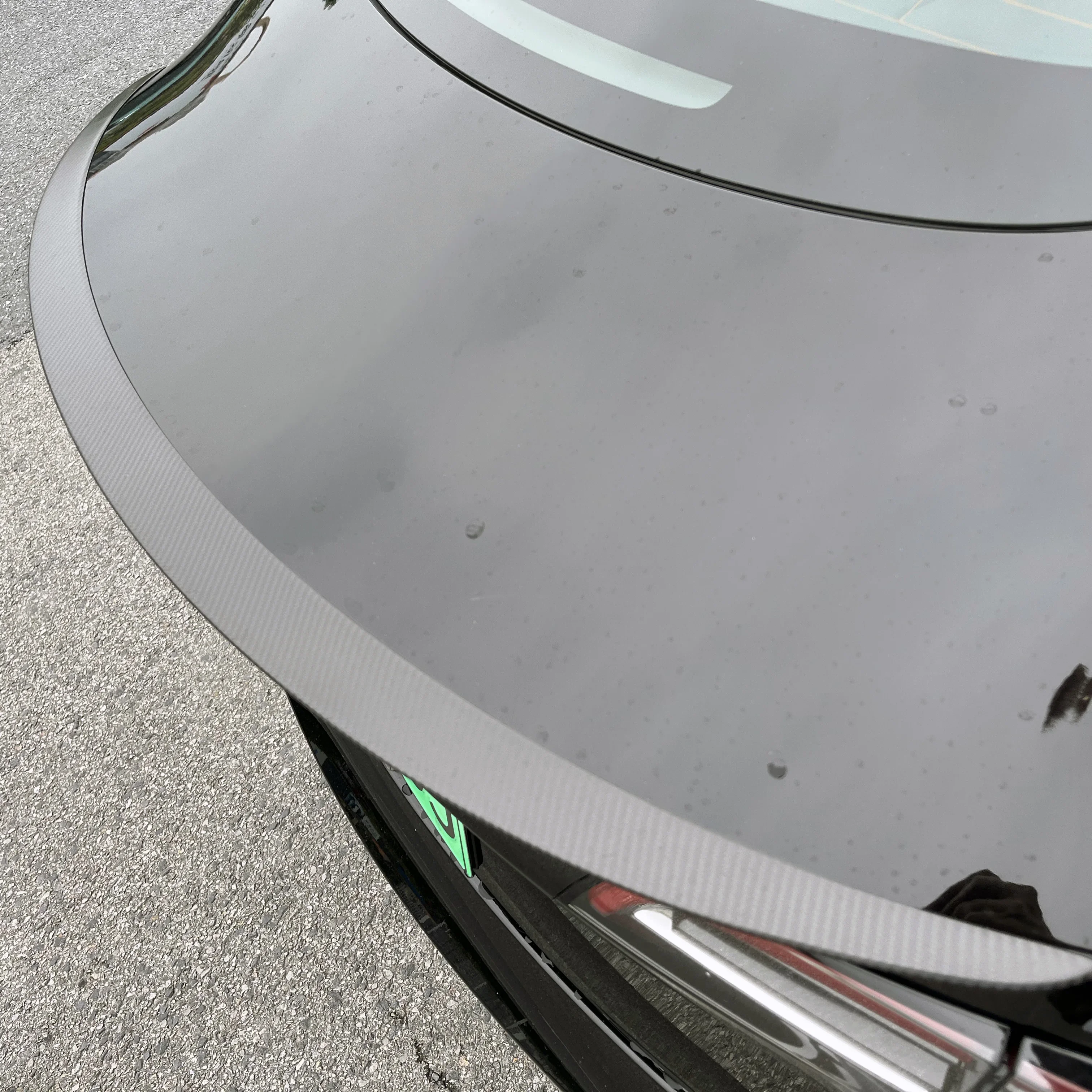 

Для Tesla Model 3 и Y 2021-2022 гг., сухой спойлер на крыло багажника из углеродного волокна, внешние аксессуары