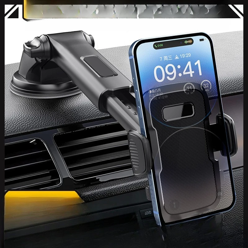 Car mobile phone holder Suction cup type out of trend instrument panel base Car fixed navigation Foreign trade new wholesale