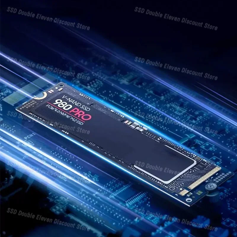 980Pro 8 تيرا بايت SSD NVMe M.2 2280 1 تيرا بايت 2 تيرا بايت 4 تيرا بايت القرص الصلب الداخلي محرك الحالة الصلبة PCIe Gen 4.0x4 لأجهزة الكمبيوتر المحمول PS5 والكمبيوتر المكتبي المحمول