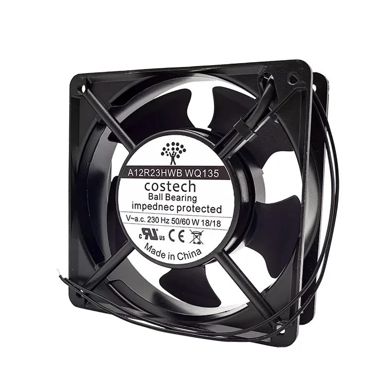 NEW ORIGINAL A12R23HWB WQ135 AC 230V 18W 12038 120*120*38mm 12cm COOLING FAN RADIATOR