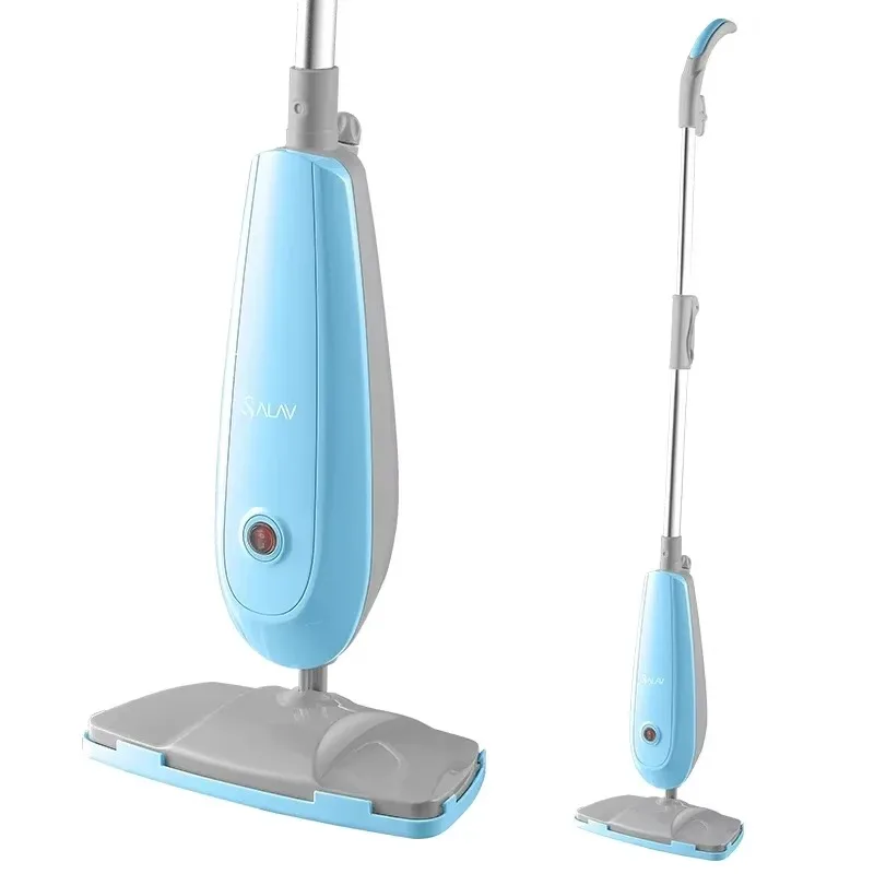 Steam Mop STM-501 in Blue and Gray Color in Stock Professional with 2 Steam Mop Pads1300W Power for Cleaning