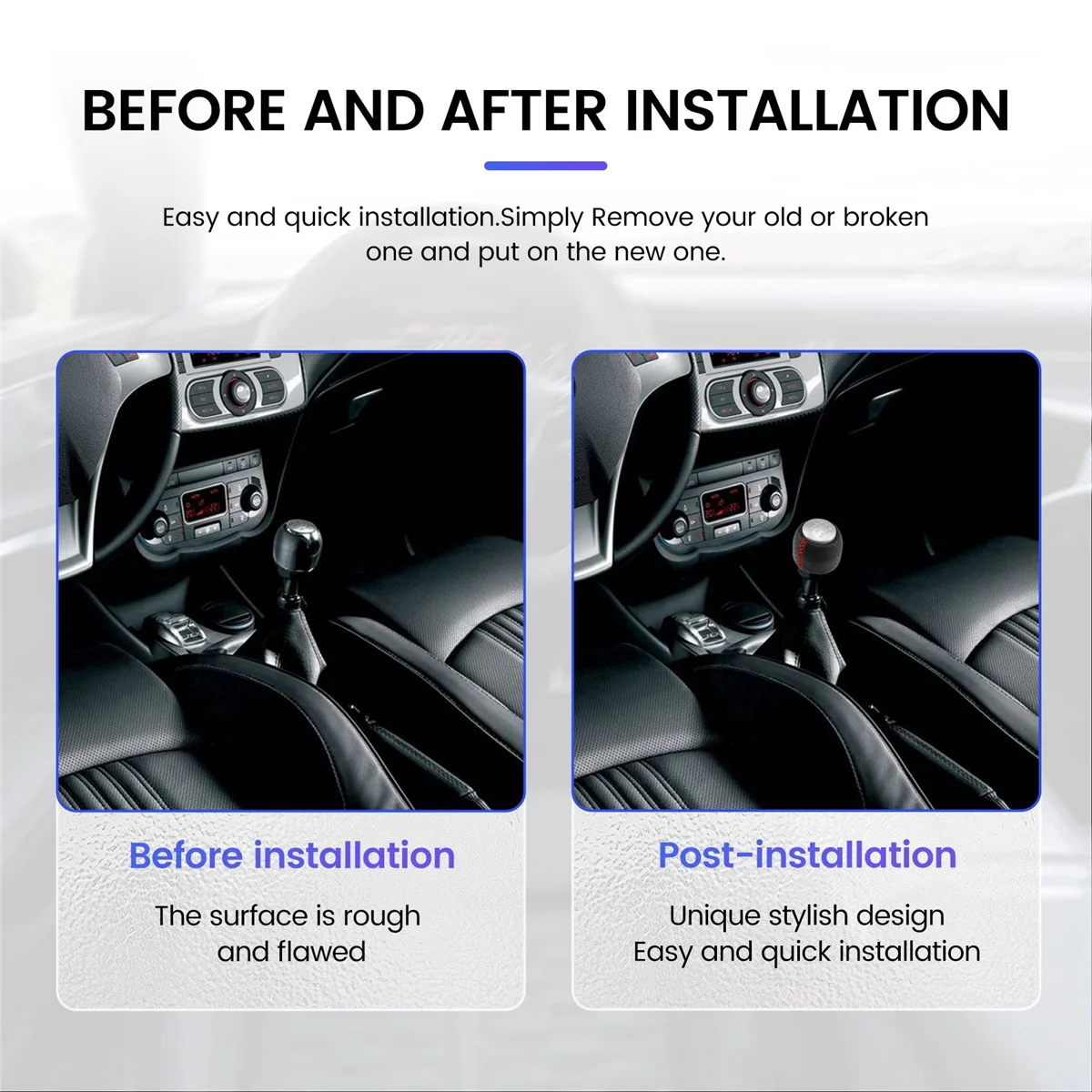 Perilla de palanca de cambios Manual de 6 velocidades, Bola de mano para Alfa Romeo 159, Brera Spider 05-11