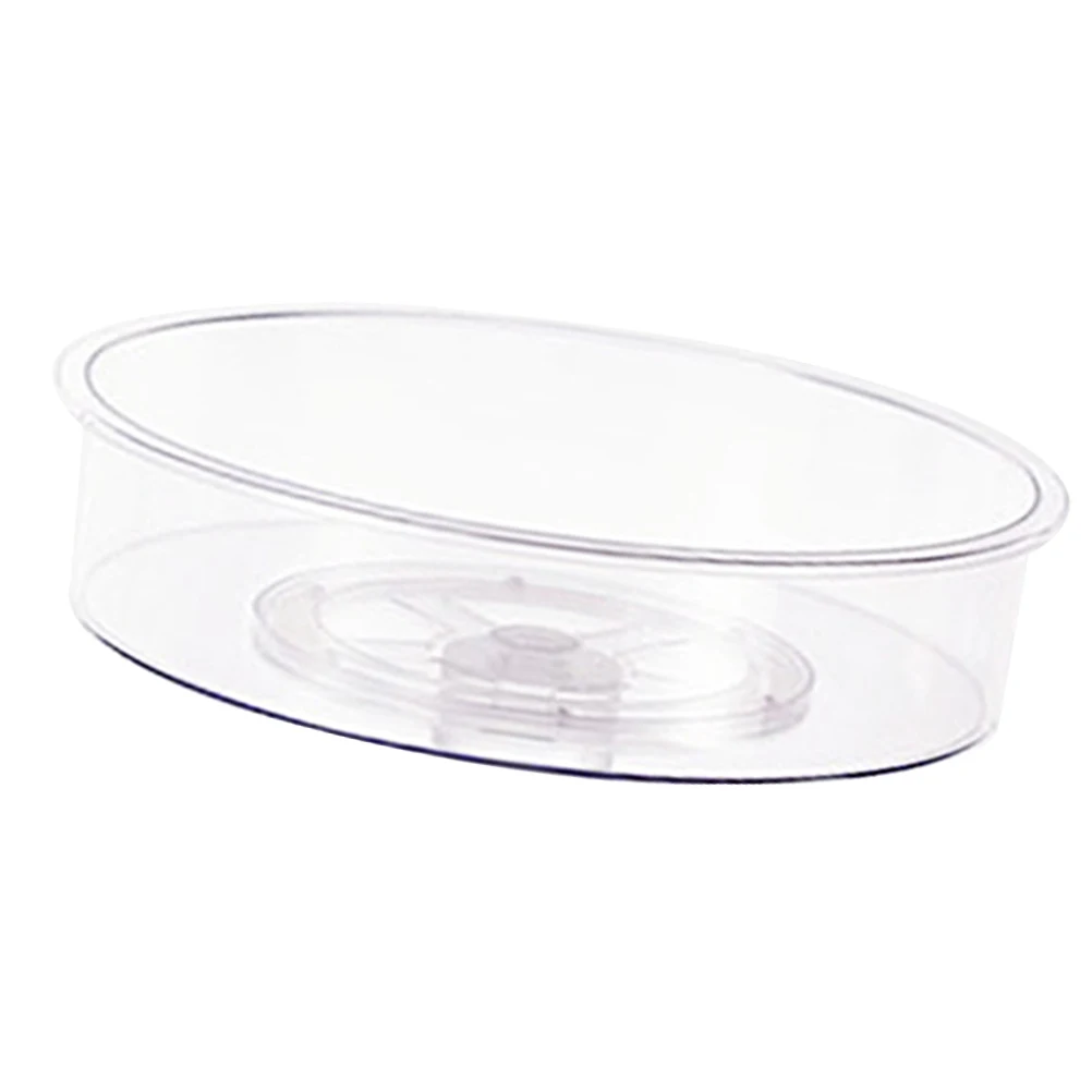

Storage Box Large Capacity Turntable Organizer Sundries Holder Multi-Function Spice Rack Fridge