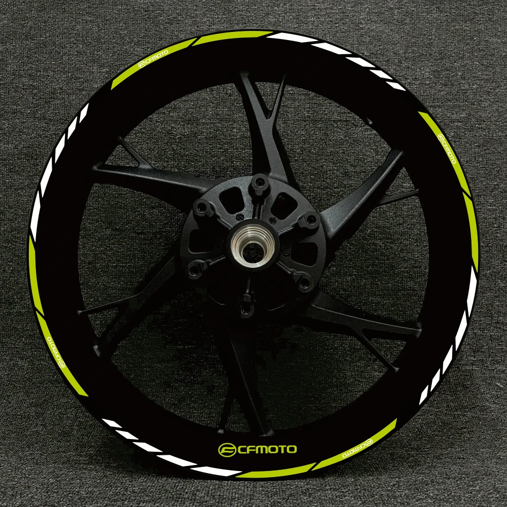 ล้อรถจักรยานยนต์สติกเกอร์17 ″ ขอบรูปลอกเทปอุปกรณ์เสริมสำหรับ CFMoto 150NK 250SR 300NK 300SR 400NK 400GT 650NK 650GT 650MT