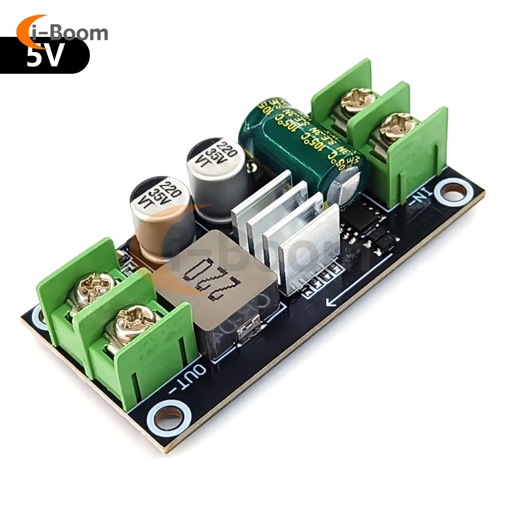 6A High Power DC 7-38V Voltage Regulator Board DC Converter Module DC-DC Buck Step Down Converter Adjustable Power Supply Module