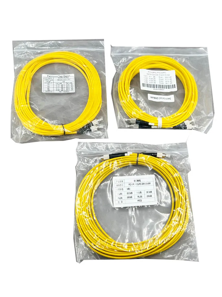 LETOP One Piece FC To FC Double Cores 5M 6.5M 8M 10M Ribbon Optical Fiber Cable For Infinit Challenger Solvent Printer