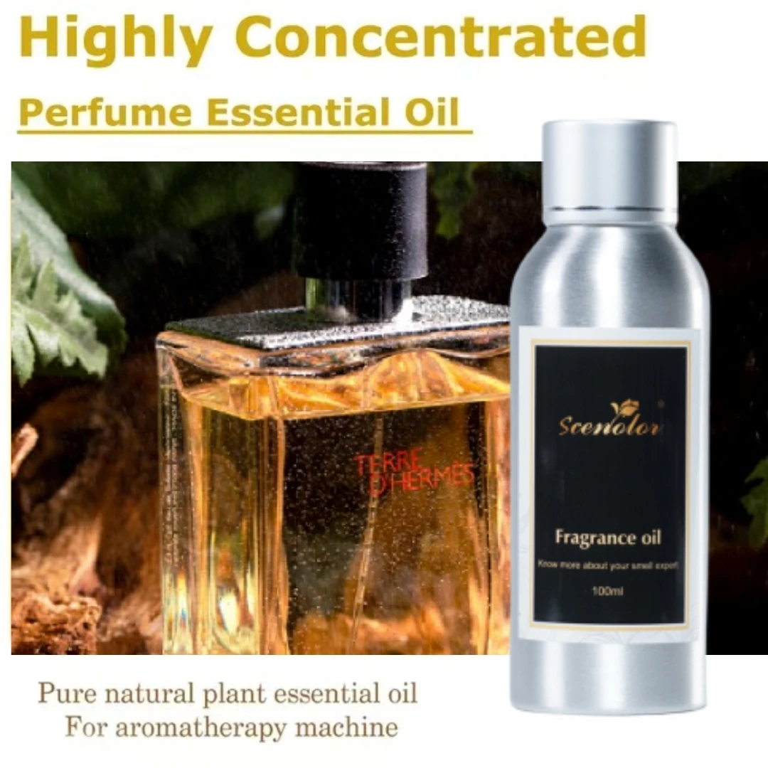 Hotel Perfume Oil 100ML Essential Oils For Diffuser High Concentration Room Fragrance Air Freshener For Home Commercial