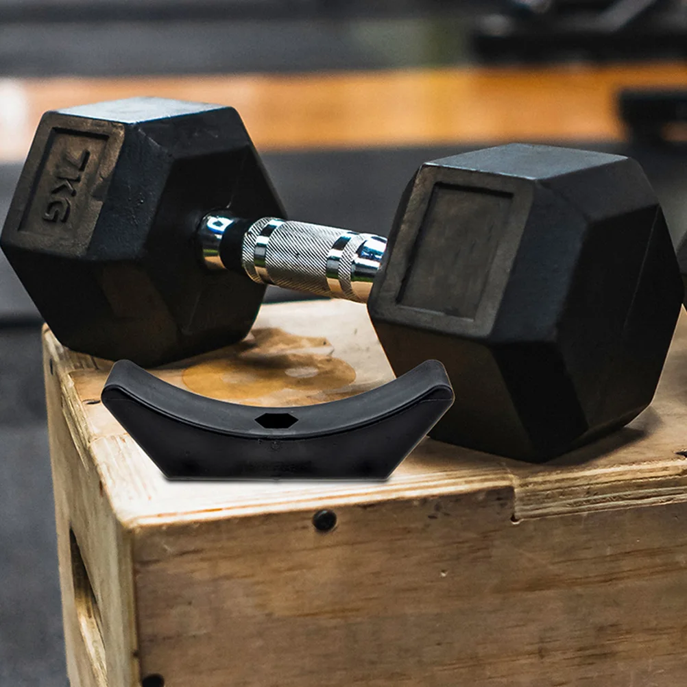 

5Pcs Dumbbell Rack Stable Plastic Dumbbell Holder Stand Adjustable Weight Storage Gym Accessory Floor Scratch Protector