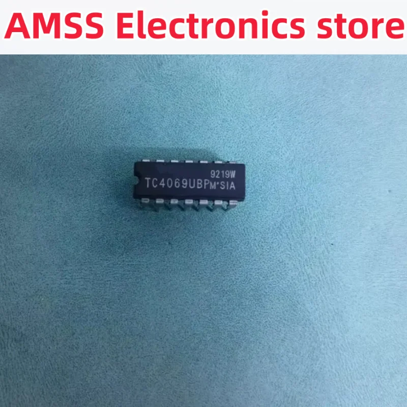 AMSS 5pcs 4069 TC4069UBP CD4069 DIP14 gate / inverter TOS new