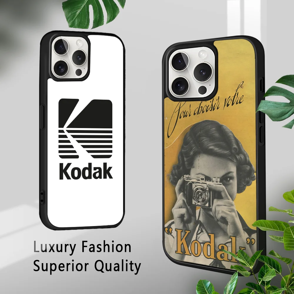 K-KodaES Photographer Phone Case For iPhone 16 15 14 13 12 11 Pro Xs Max Mini Plus Celulares Hard Funda