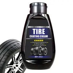 Car Tire Shine Coating Tyre Tire Shine Protectant Wax Rubber Wheel Restorer Agent Spray Polishing Brightener Auto Car Detailing