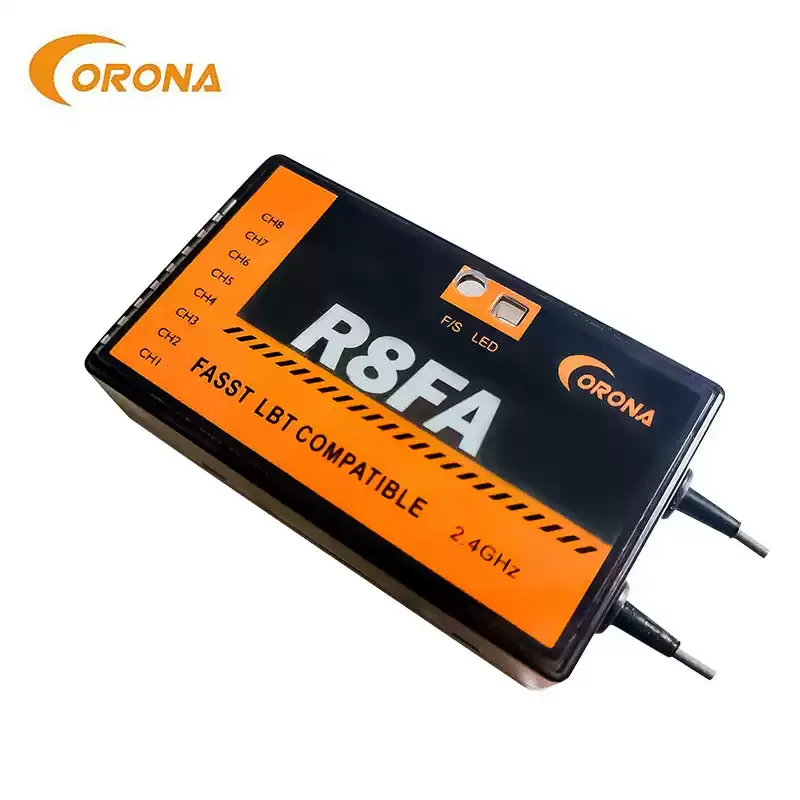 R4FA  R6FA  R8FA  R14FA  R820FA 2.4G Receiver Compatible FASST 7CH Multi Mode for Futaba 10C 12FG 14SG 16SZ 18SZ Radio
