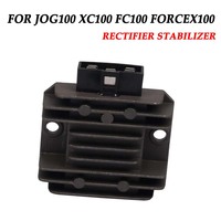 For YAMAHA JOG100 XC100 FC100 FORCEX100 JOG 100 XC FC FORCEX 100 Motorcycle Parts Voltage Regulator Rectifier for 5WY-H1960-10