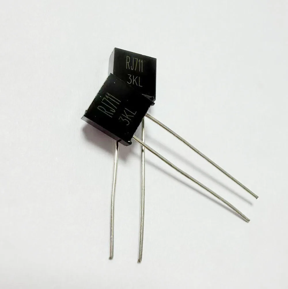 1PCS RJ711 0.25W Resistencia de Muestreo de Lámina Metálica de Baja Temperatura No Inductiva de Alta Precisión 0.01% 5PPM