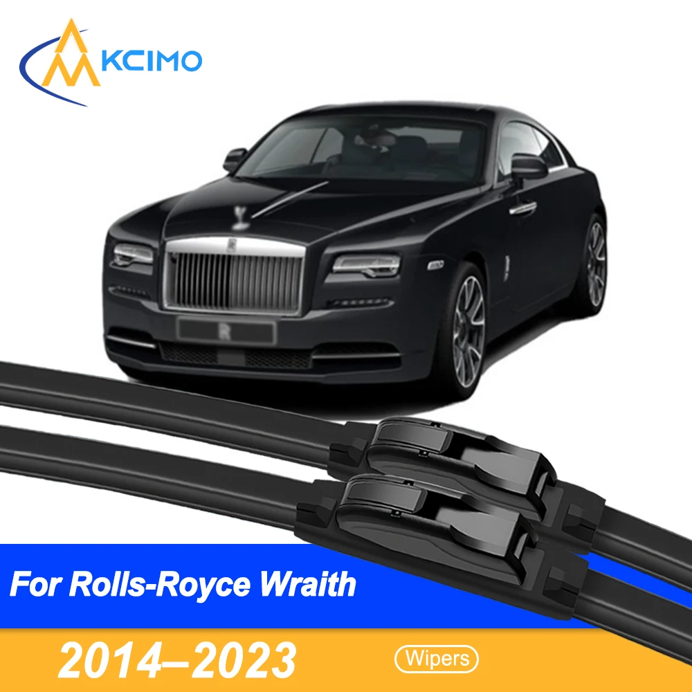

For Rolls-Royce Wraith Front Wiper Blade Car Wiper 2014-2023 Windshield Window Fittings 2pcs