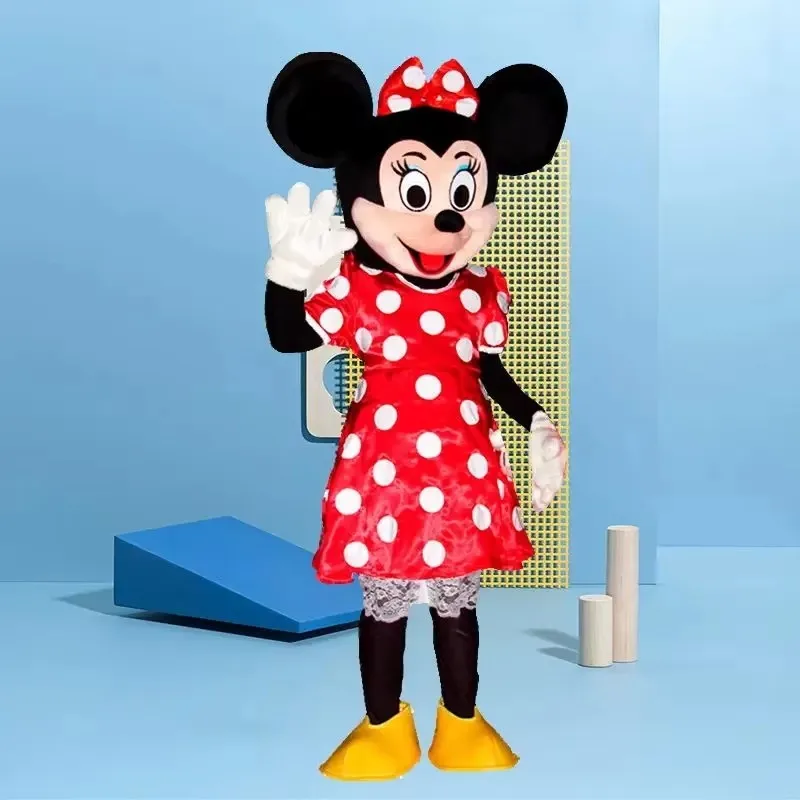 Cosplay Blauwe Lilo & Stitch Mascotte Kostuum Disney Anime Cartoon Pop Past Muis Mickey Minnie Rollenspel Fancy Dress Carnaval Par