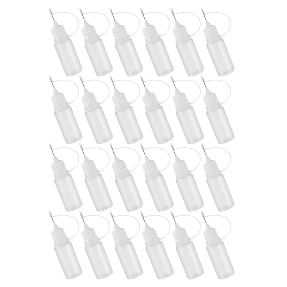 

30 Pcs Bottled Squeeze Bottles Mini with Tip Container Small Oil Squeezable Glue Paint