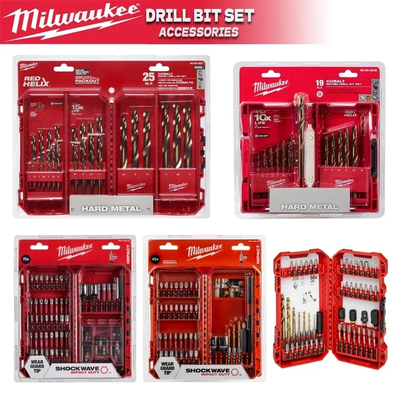 milwaukee 4932492004 48324013 48892531 conjunto de broca de driver acessorios para ferramentas eletricas 4899 4860 4932492008 48 89 2530 01