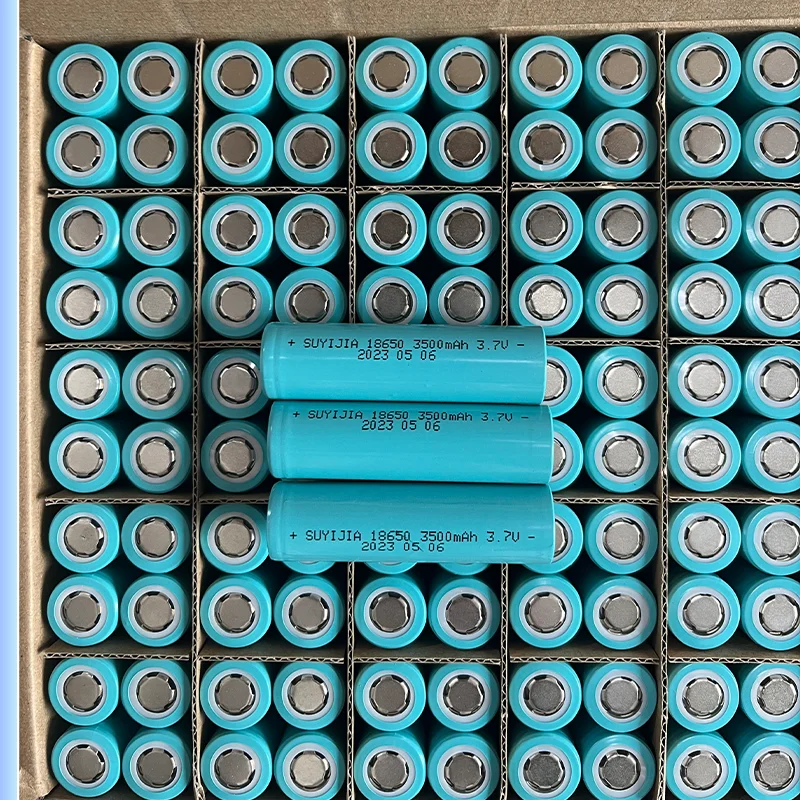 2-100pcs Rechargeable Battery 3.7V 18650 3500mAh Suitable for Mobile Medical Equipment LED Lights and Other Backup Batteries
