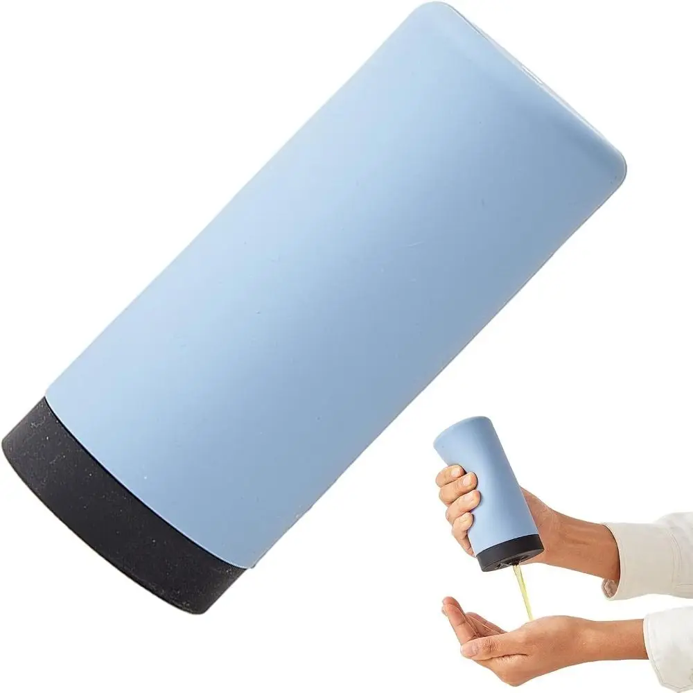 New Shampoo Conditioner Dish Soap Dispenser Refillable Silicone Washing up Liquid Dispenser Leakproof Reusable Soap Dispenser