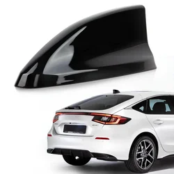 Car Auto Shark Fin Antenna Cover AM/FM Radio Signal Roof Aerial Cover Trim Exterior Decoration for Honda Civic 11th Sedan