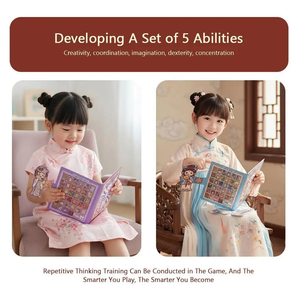 

Little Potato Sticker Book Big Transformation Handmade Material DIY Stickers Small Patterns Account Material Dress Up Stickers