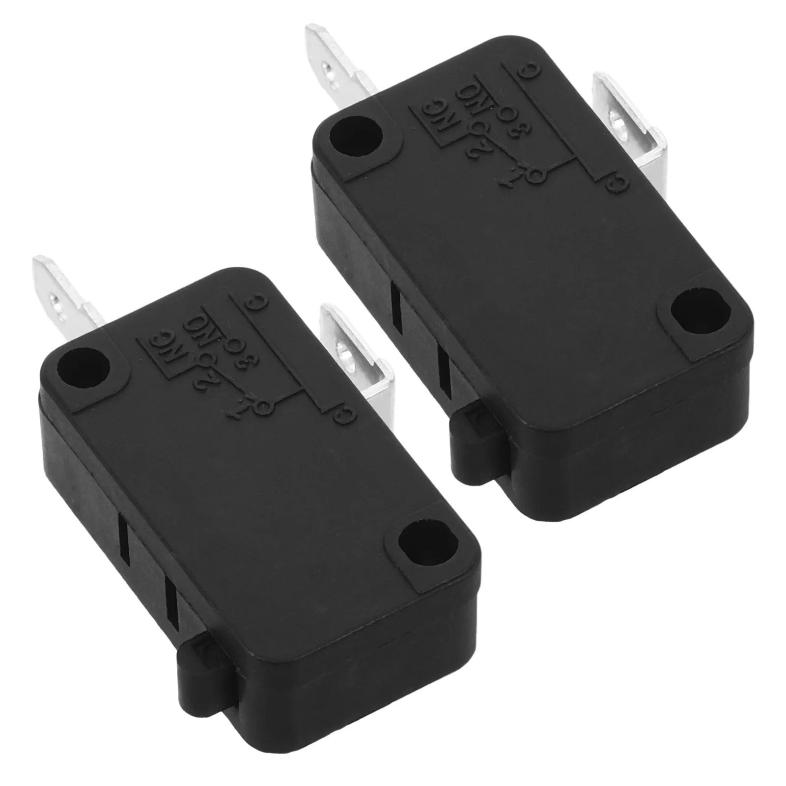 2Pcs Microwave Door Micro Switch Universal Replacement for Home Appliance Microwave Oven Fridge Washing Machine Repair view 2