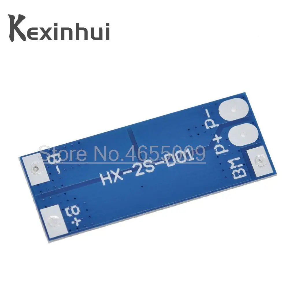 2S 8A Li-ion 7.4v 8.4V 18650 BMS PCM 15A Peak Current Battery Protection Board bms Pcm For Li-ion Lipo battery Cell Pack