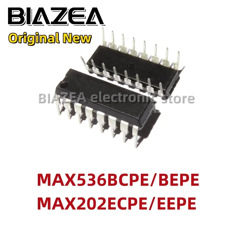 1piece MAX536BCPE/BEPE MAX202ECPE/EEPE DIP-16