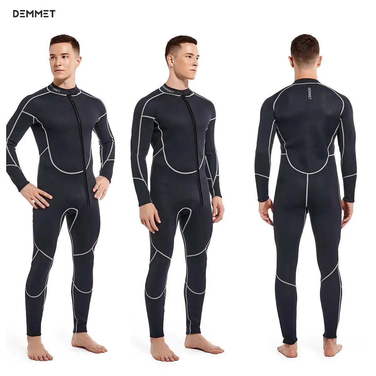 Men 4XL Wetsuit 3mm Neoprene Surfing Scuba Diving Snorkeling Swimming Body Suit Wet Suit Surf Kitesurf Clothes Equipment