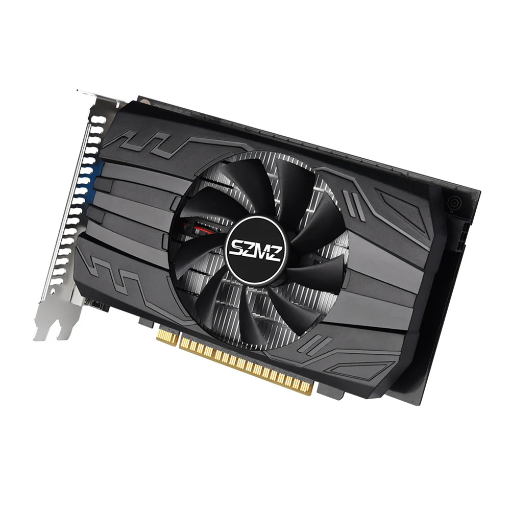 GT730 2GB DDR5 Low Profile Video Card PCI-E 2.0 16X Computer Graphics Card VGA HDMI-Compatible PC Video Card 1600MHz GPU GF108